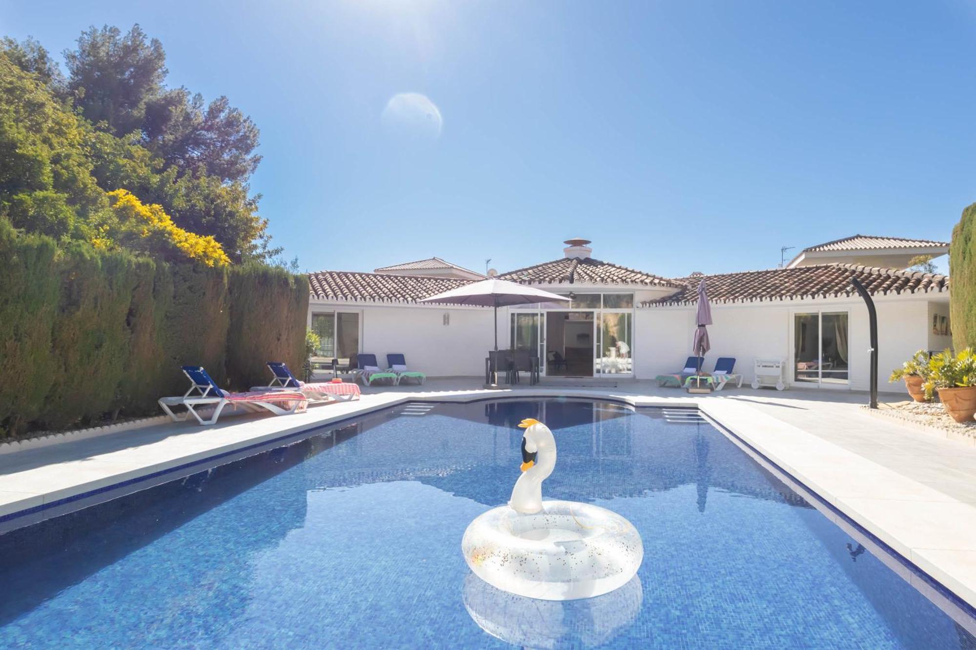 Pool Villa Rancho Domingo Family Friendly - Happy Rentals Benalmádena Eksteriør bilde