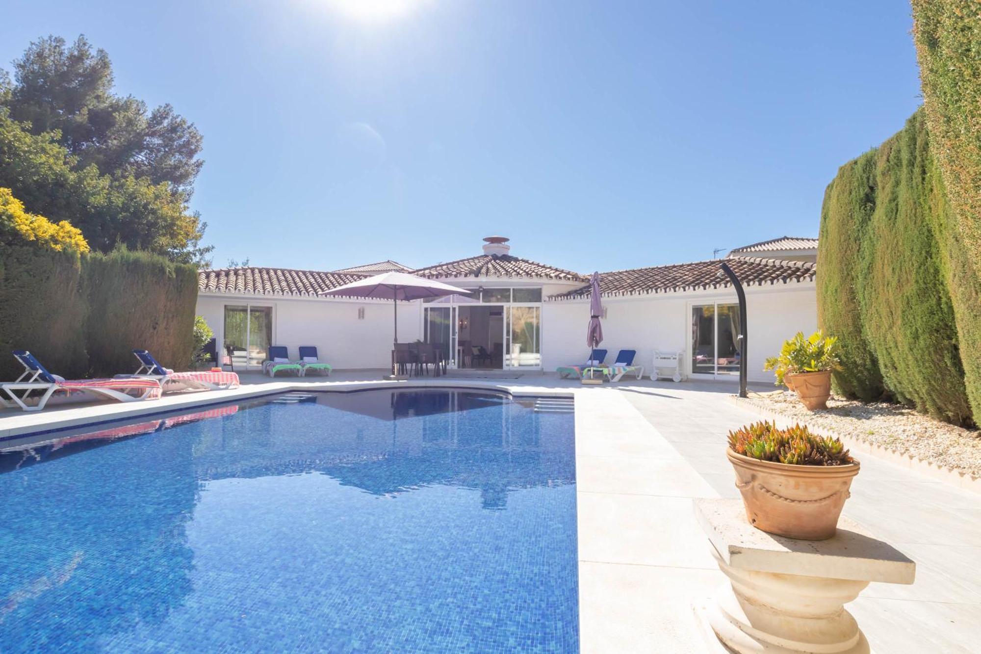 Pool Villa Rancho Domingo Family Friendly - Happy Rentals Benalmádena Eksteriør bilde